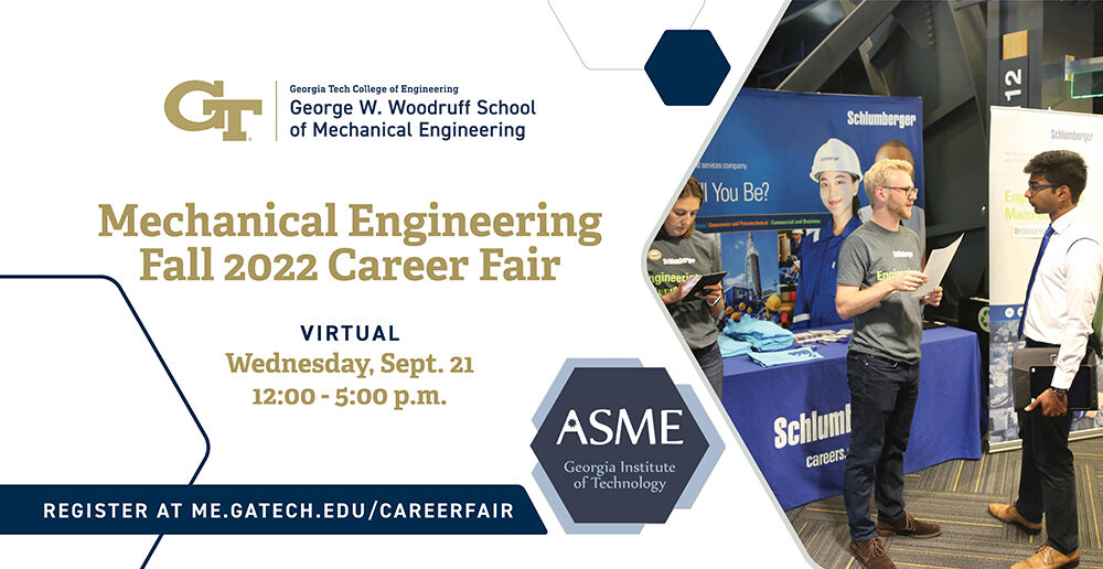 Fall 2022 Mechanical Engineering Career Fair (Virtual) W